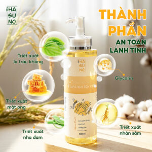 thành phần thiên nhiên của nước rửa tay hasuno rice17
