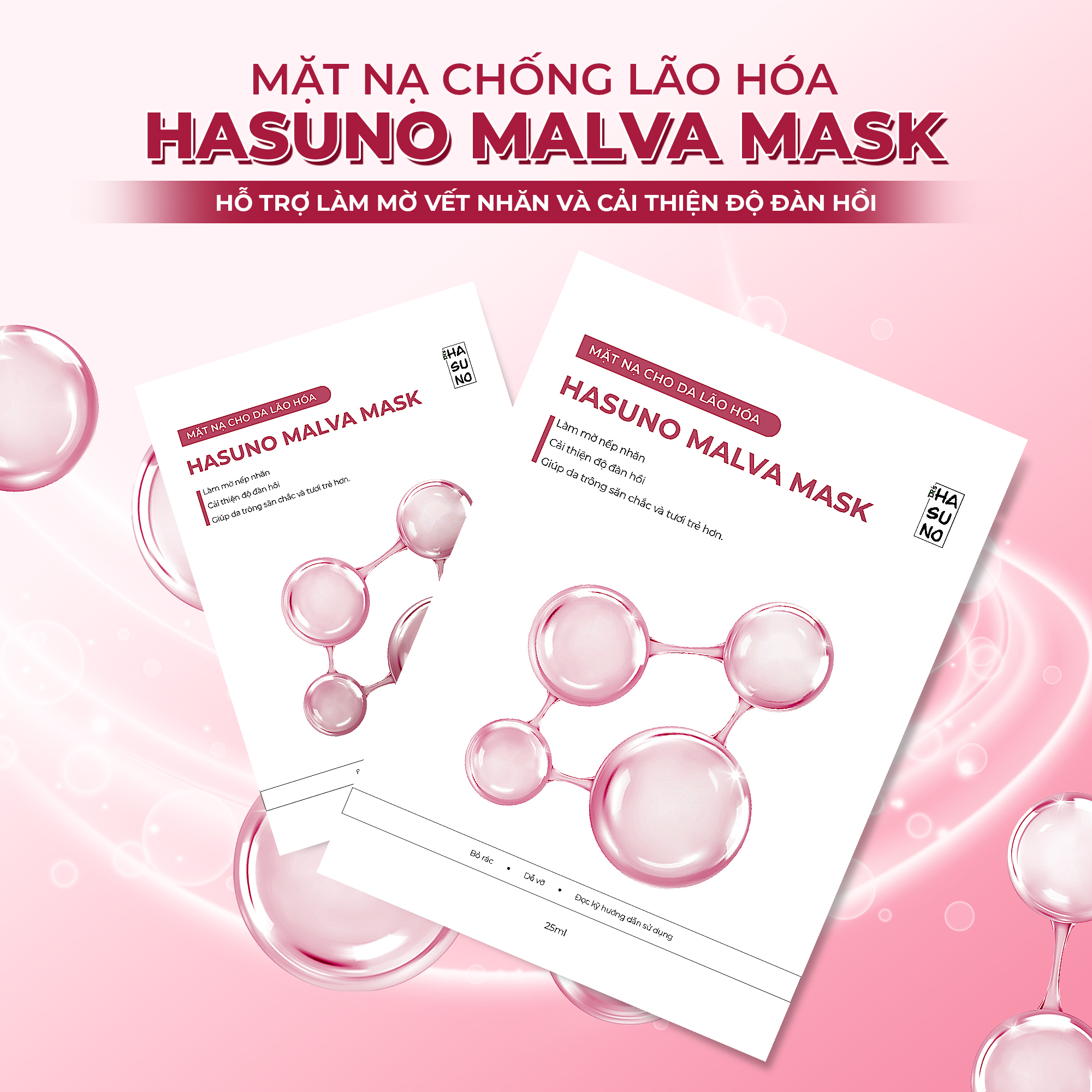 Mặt nạ Malva Mask chống lão hóa