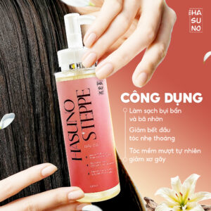 Công dụng dầu gội Hasuno Stepppe