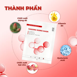 Thành phần thiên nhiên mặt nạ Doris Mask