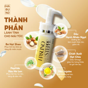thành phần sản phẩm kem ủ hasuno