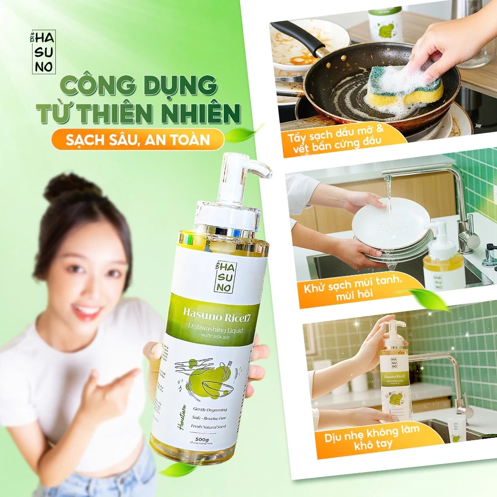 công thức sản phẩm nước rửa chén