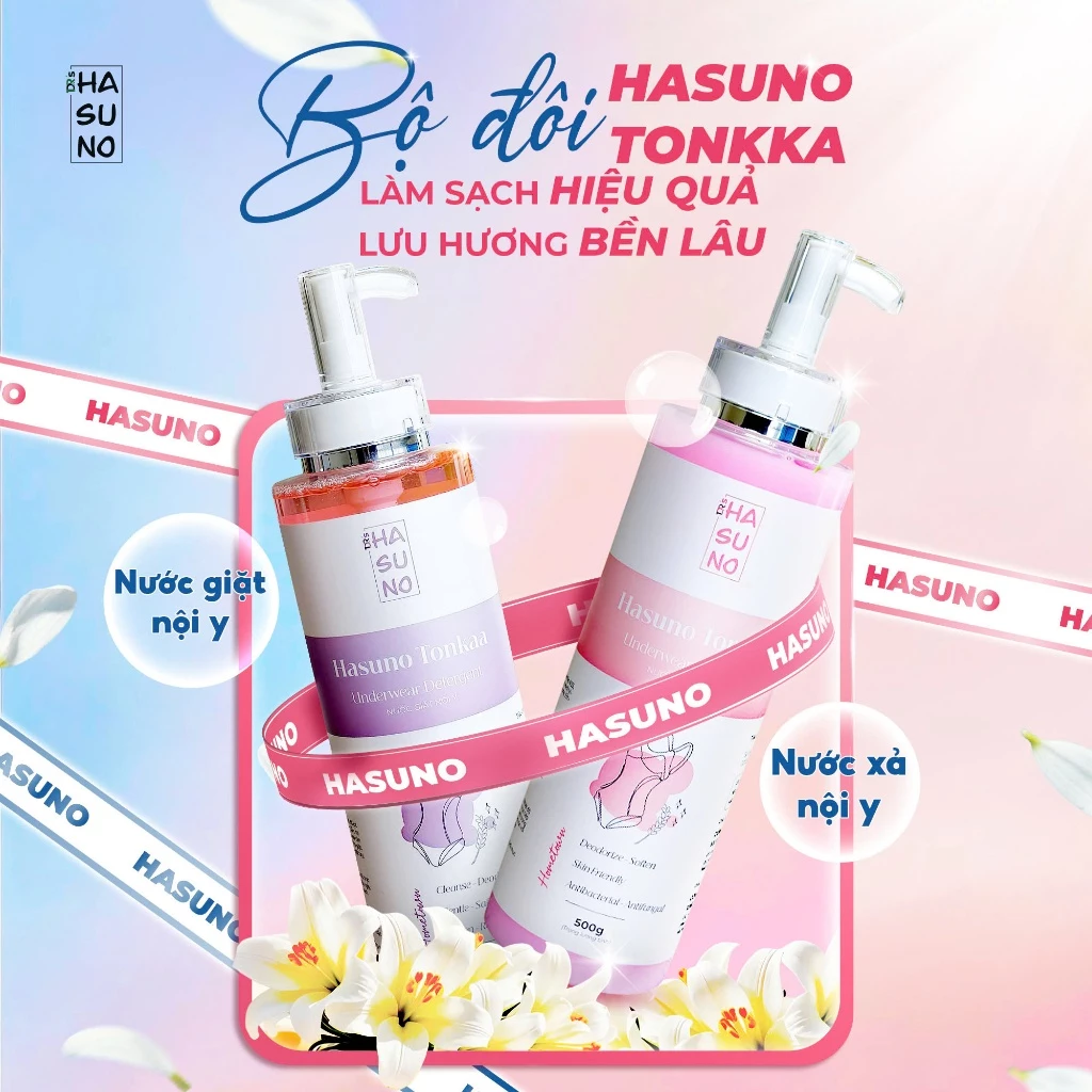 Cặp nước giặt xả Tonkaa